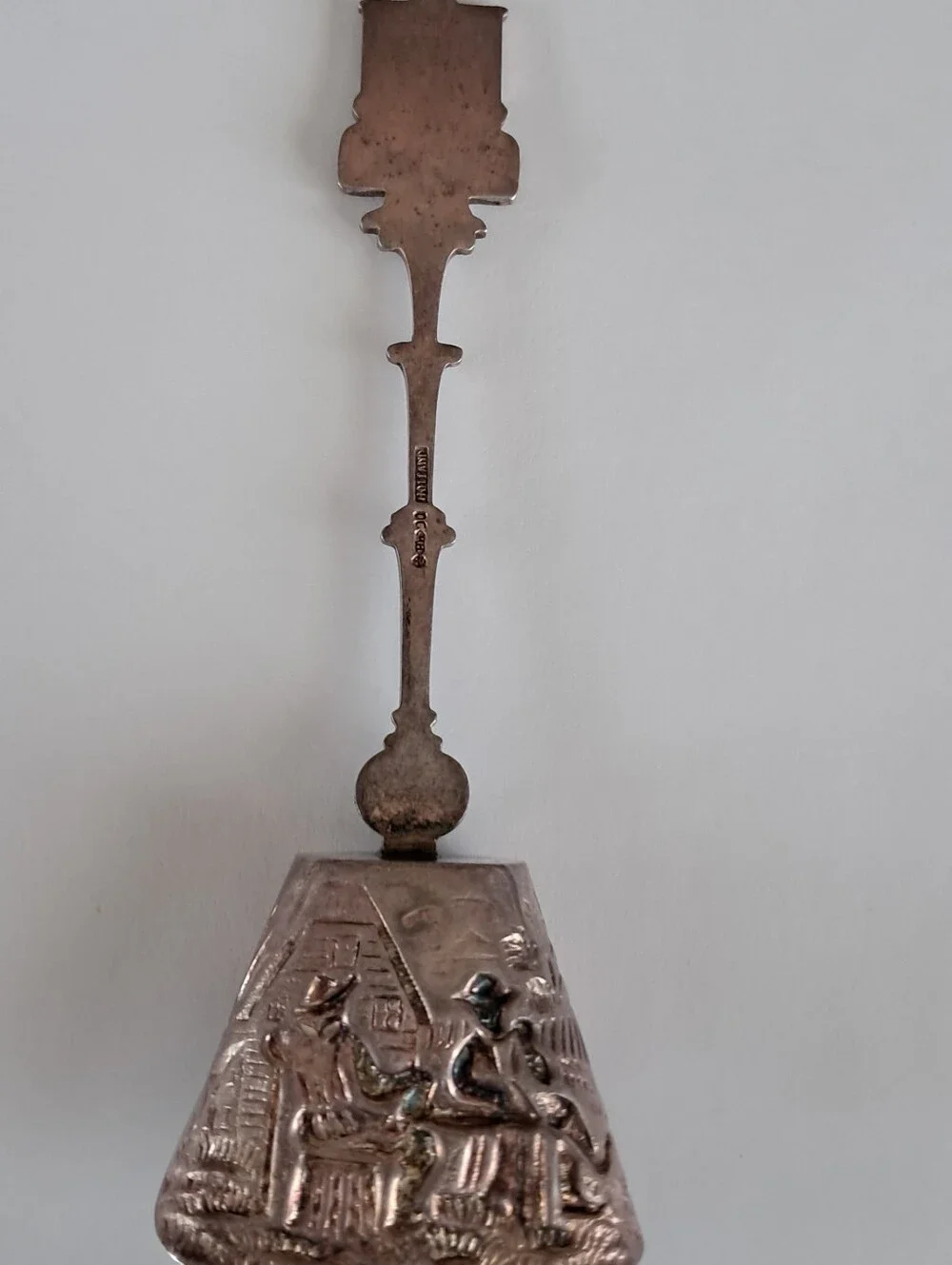 Vtg Holland Netherlands Silver Plated 5” Sugar Scoop Spoon Hooijkaas HH 90